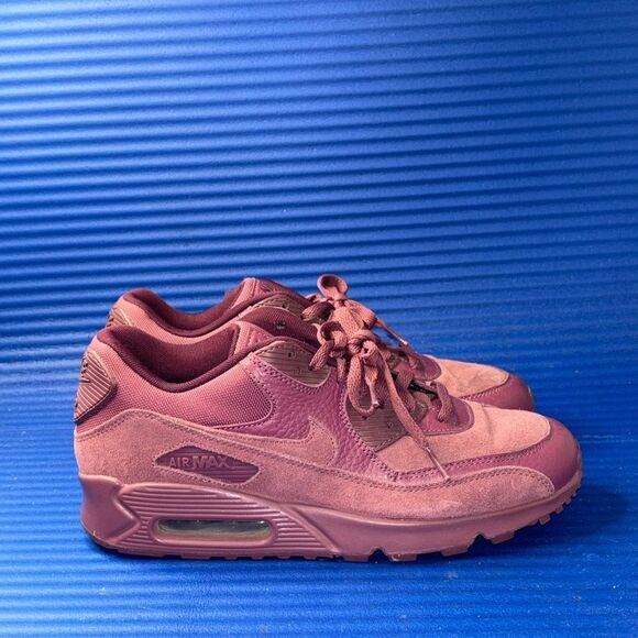 Size 8.5- Men’s Nike Air Max 90 Premium “Vintage Wine” 700155-601 Running RARE - Picture 1 of 8